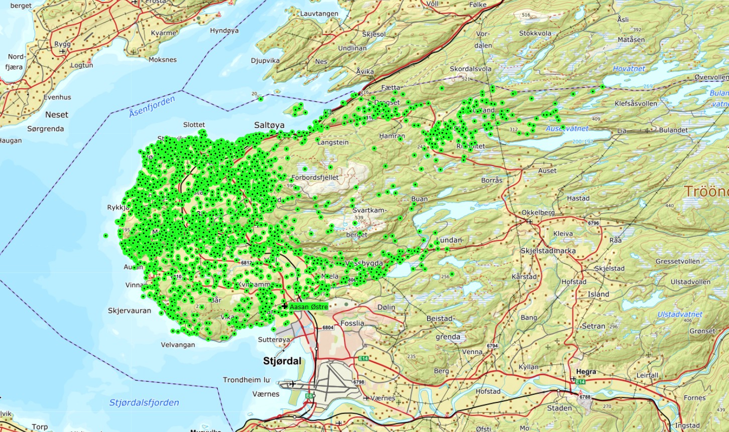 Artikkelbilde til artikkelen Stedsnavn